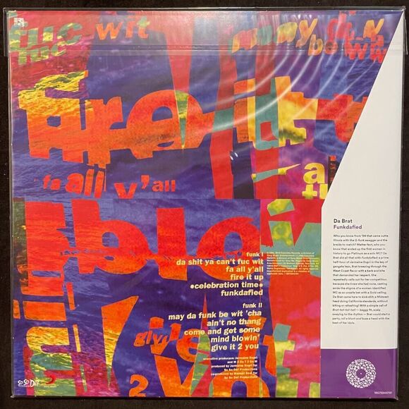 Da Brat – Funkdafied – Limited Neon Red Colored Vinyl, LP, Vinyl Me Please, 2019 - Picture 3 of 4